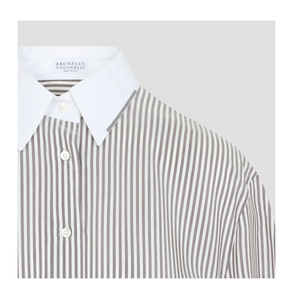 MAYFEYR - Brunello Cucinelli - Striped Shirt - MG711M1Q16C003