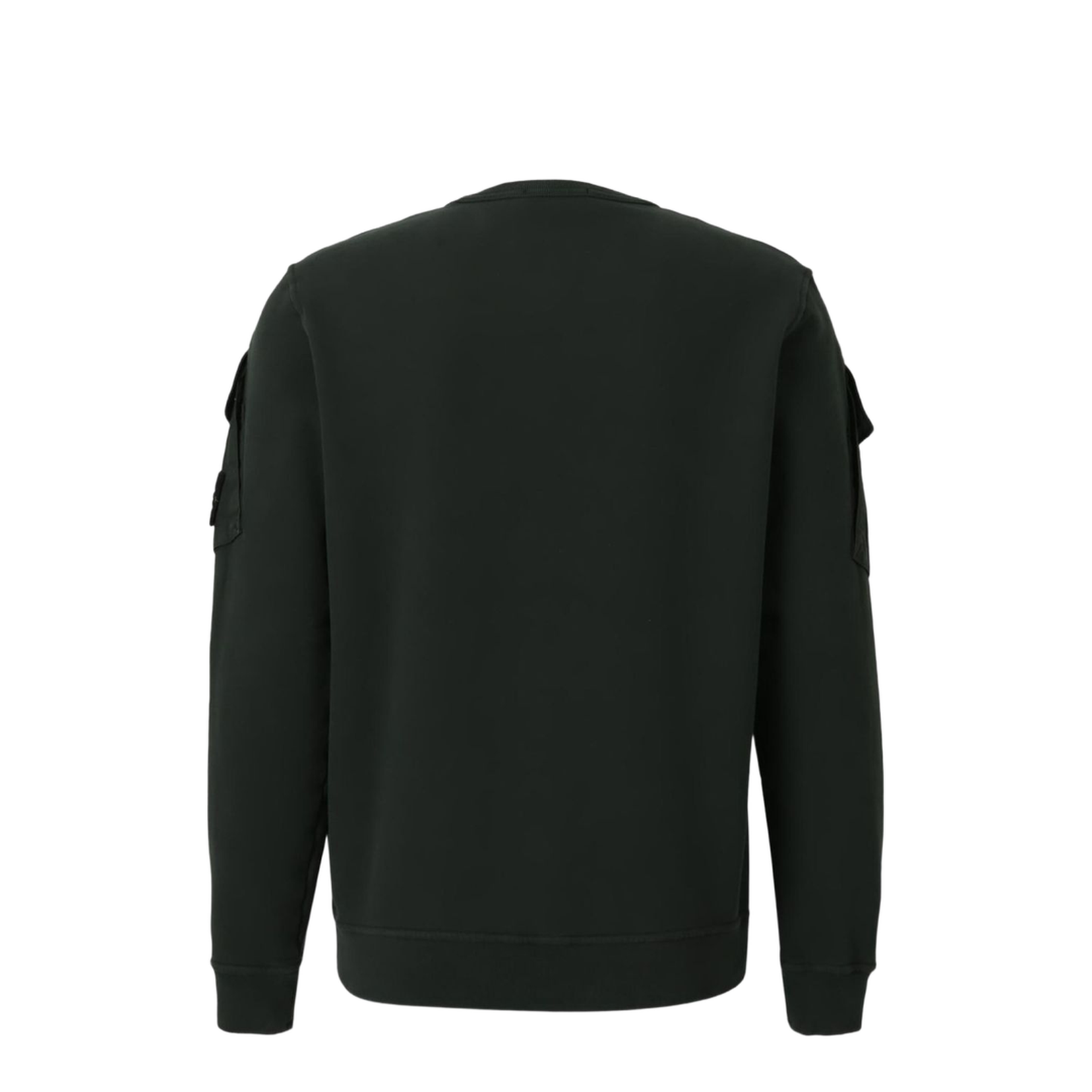 Brushed Organic Cotton Fleece Crewneck Sweatshirt