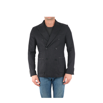 MAYFEYR - Tonello - Gray Double Breasted Jacket - 06GW0507164U900