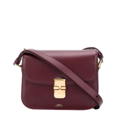 Grace Small Calfskin Crossbody - Vino