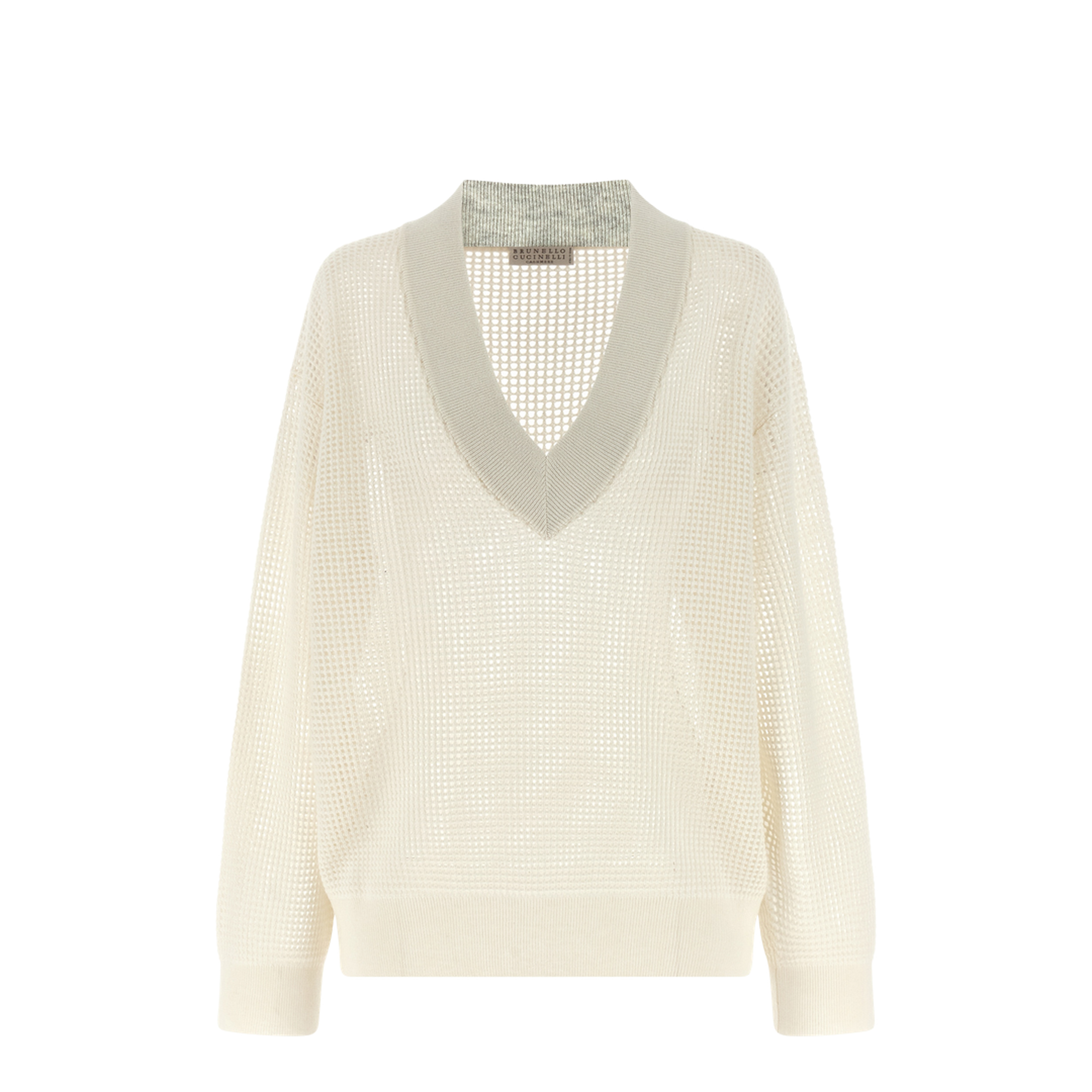 Women's Knitted Sweater White
