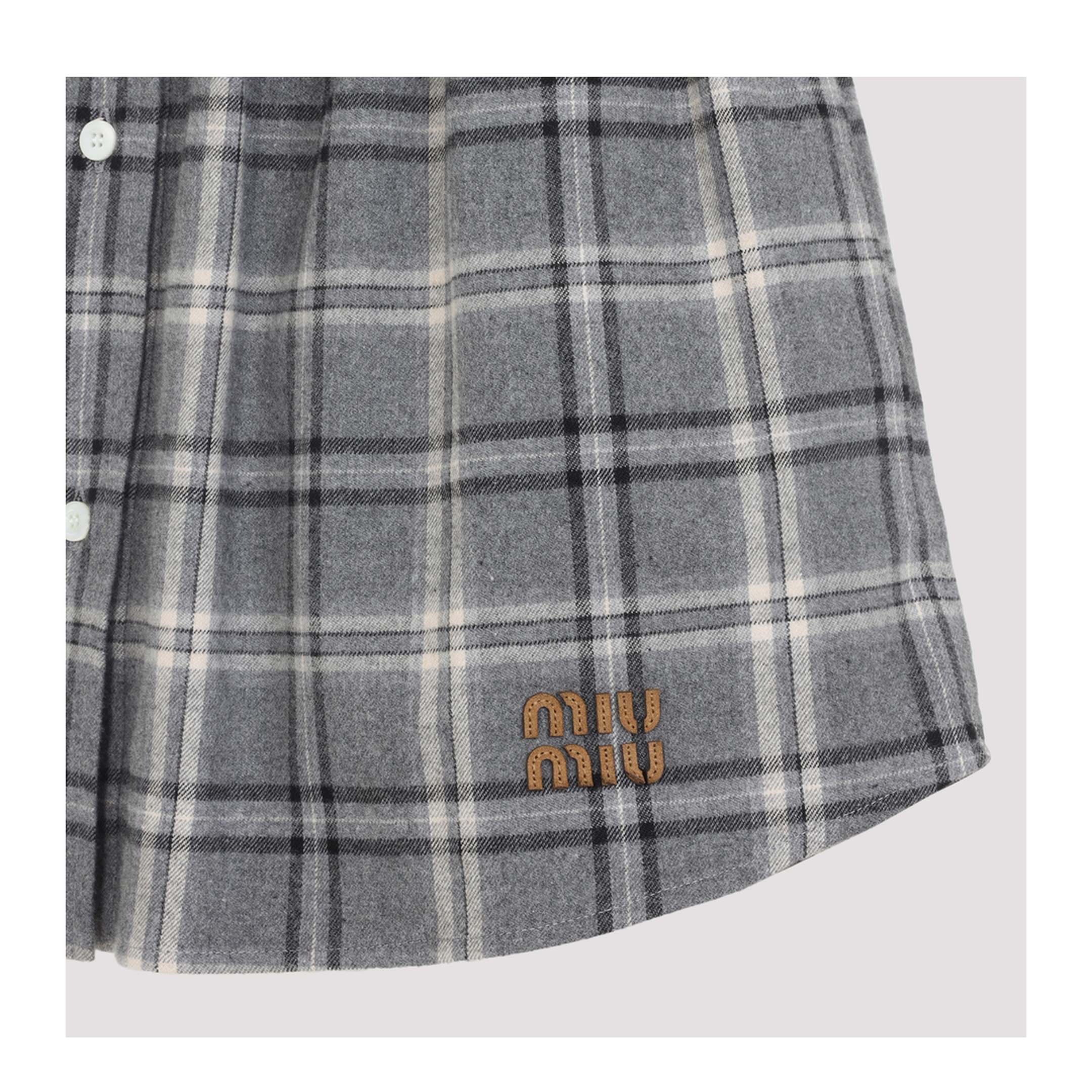 MAYFEYR - Miu Miu - Cotton Midi Skirt - MG2603SOOO1807F0480