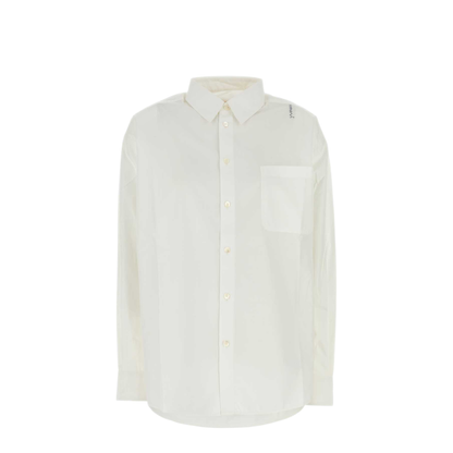 MAYFEYR - Marni - White Poplin Shirt - CAMA0505S6UTC22300W01