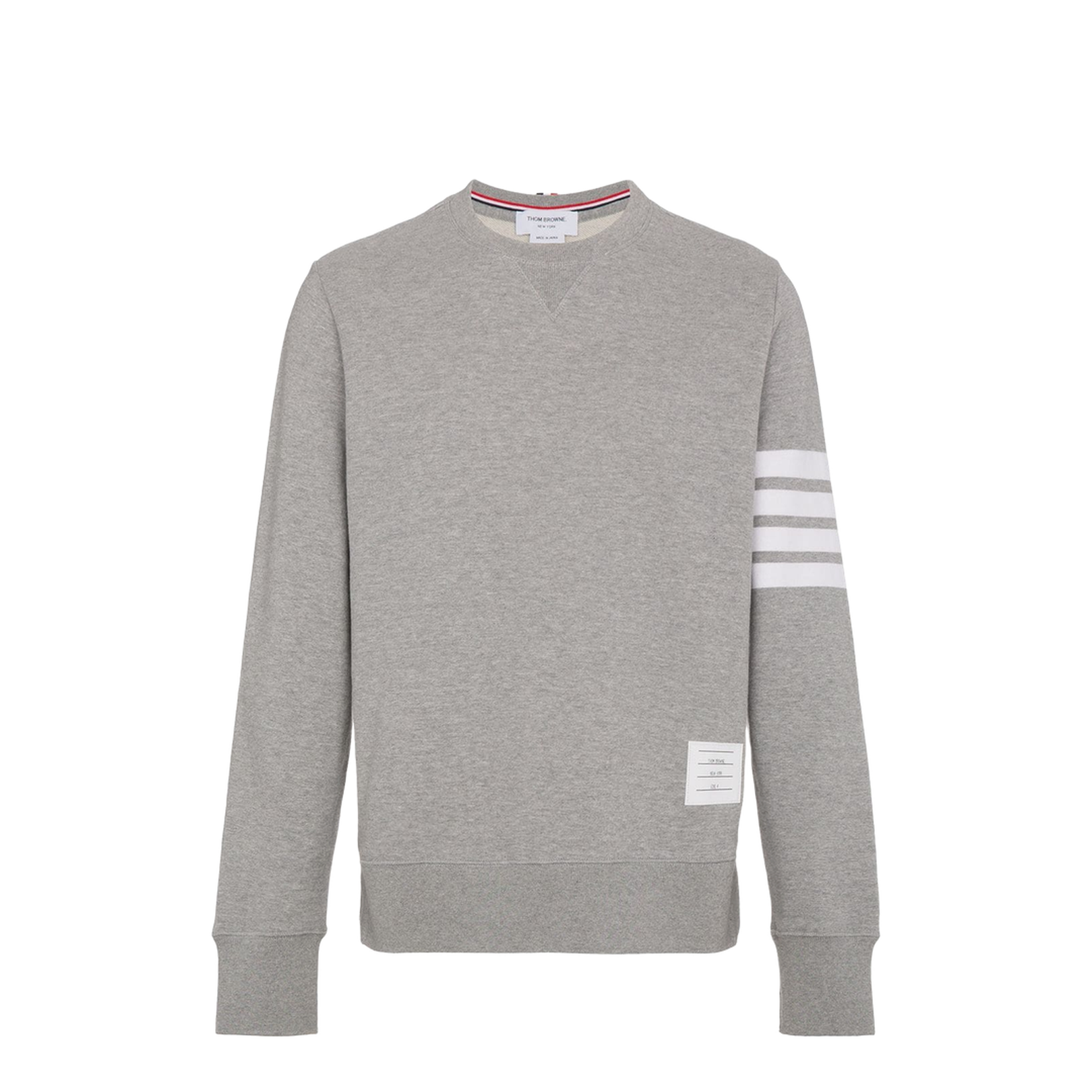 Pebble Grey Crew Neck Sweater