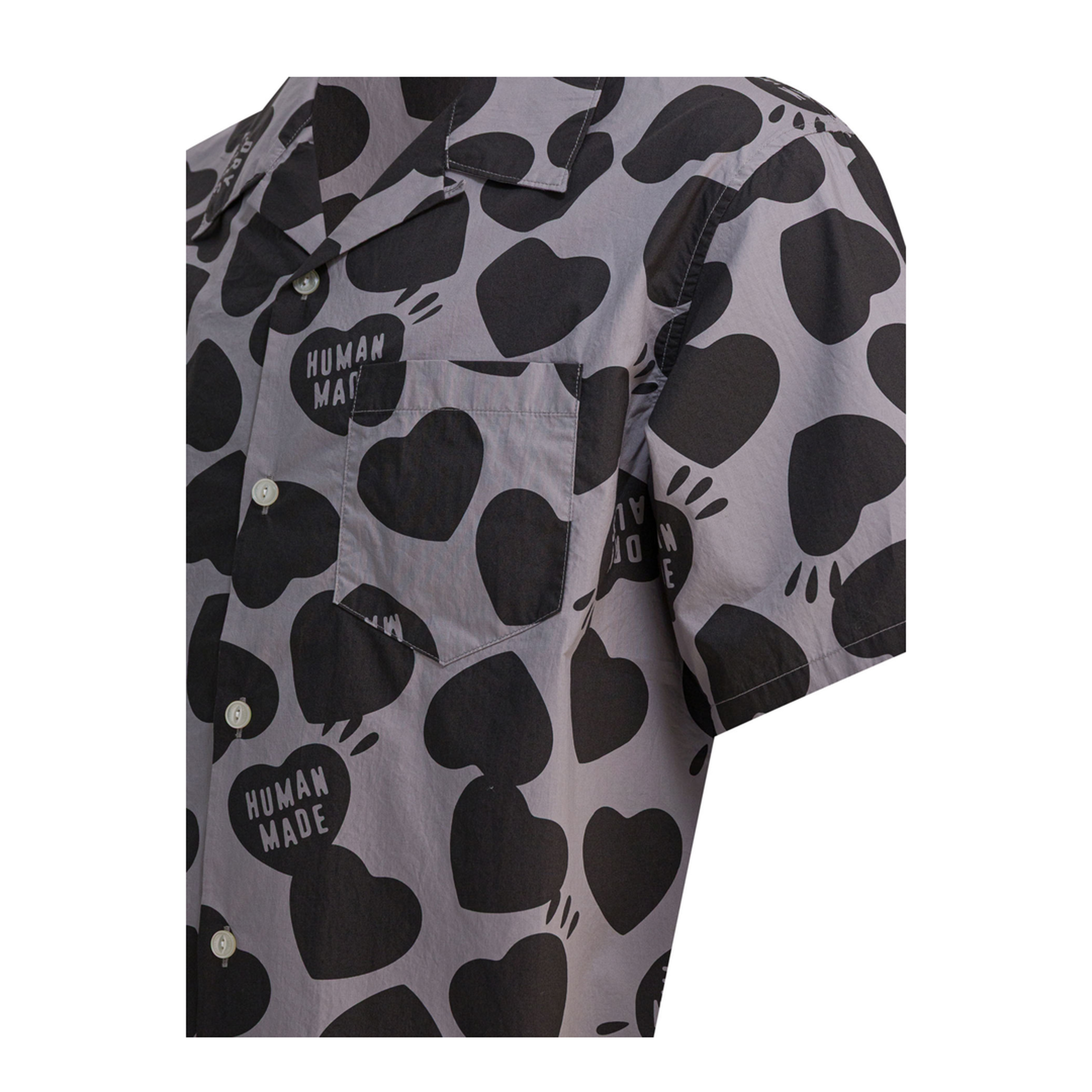 MAYFEYR - Human Made - Heart Vacation Shirt - HM29SH026GRAY