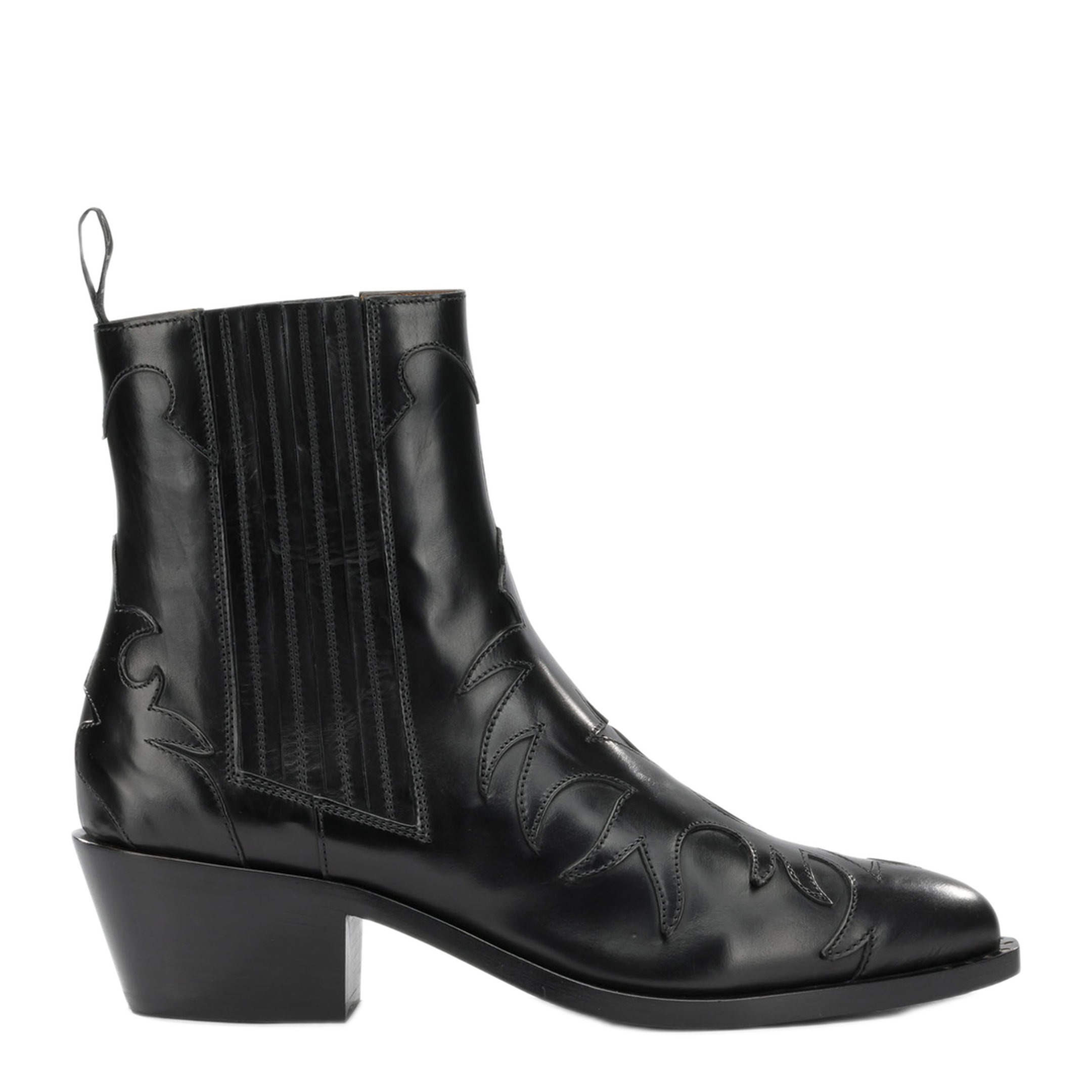 MAYFEYR - Sartore - Parma 45 Mm Cowboy Ankle Boots - SR3645PARMANERO