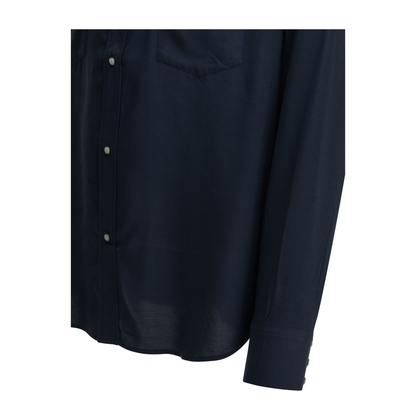 MAYFEYR - Visvim - Meridian Casual Shirt - 0126205011003NAVY