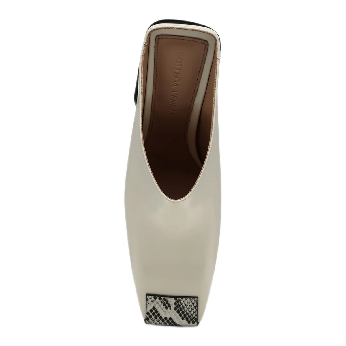 MAYFEYR - Bottega Veneta - Mule Ventura With Python Effect Leather Tip - 827514V4BO39181