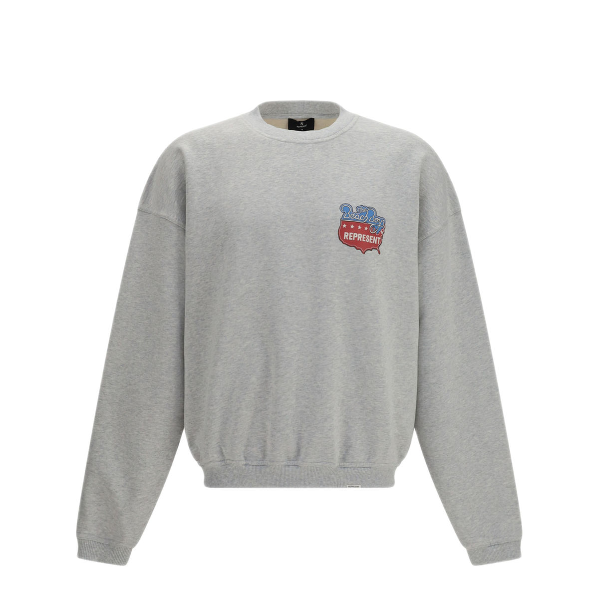 MAYFEYR - Represent - Beach Americas Band Sweatshirt - MLM101232ICEGREYMAR