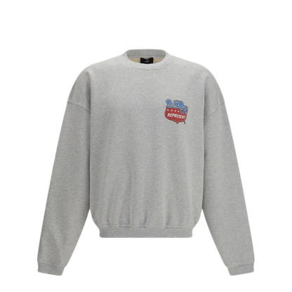 MAYFEYR - Represent - Beach Americas Band Sweatshirt - MLM101232ICEGREYMAR