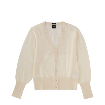 Cardigan "Furvona" In White