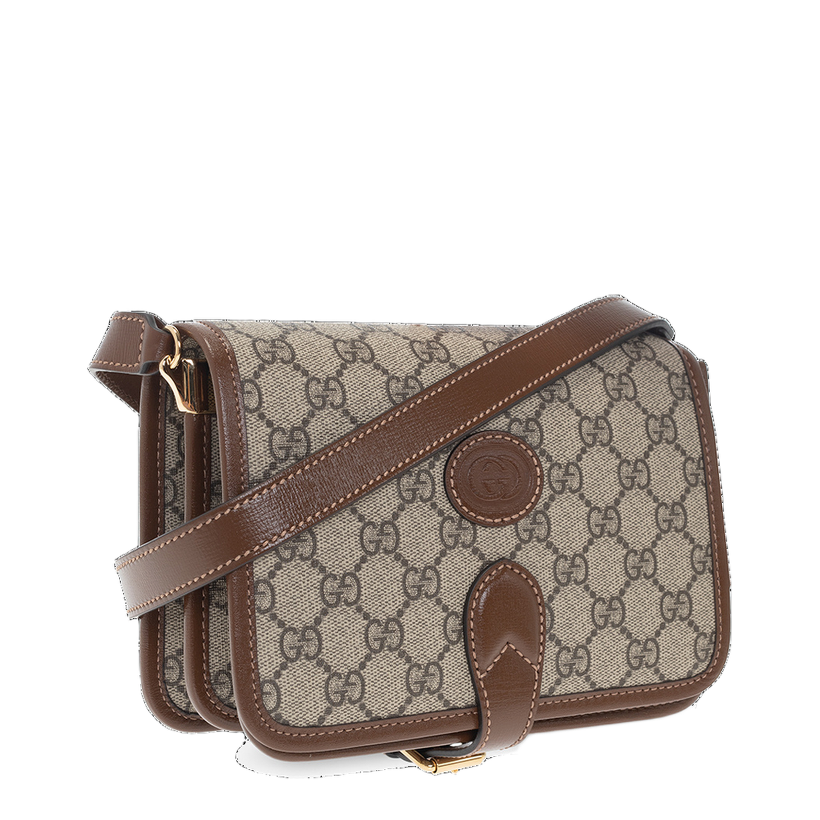 Horsebit 1955 Mini Leather Bag - Brown