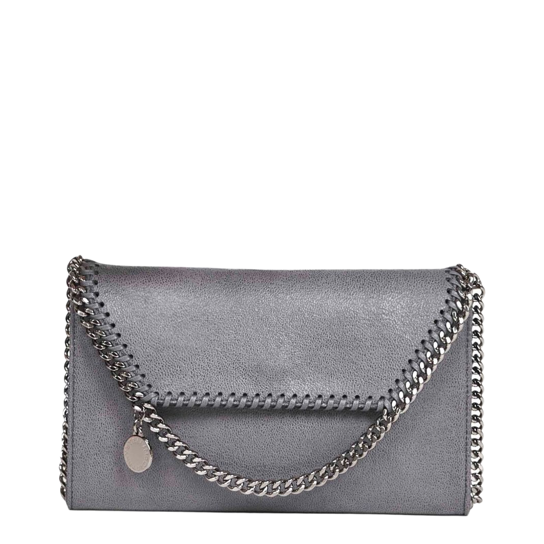 Falabella Crossbody Wallet Bag in Dark Barolo