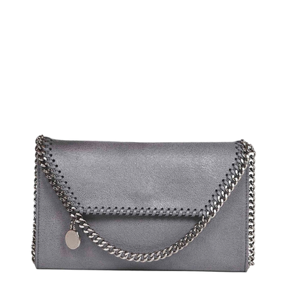 Falabella Crossbody Wallet Bag in Dark Barolo
