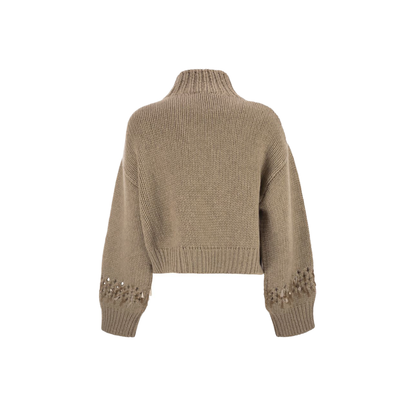 Drop Sequin Sweater