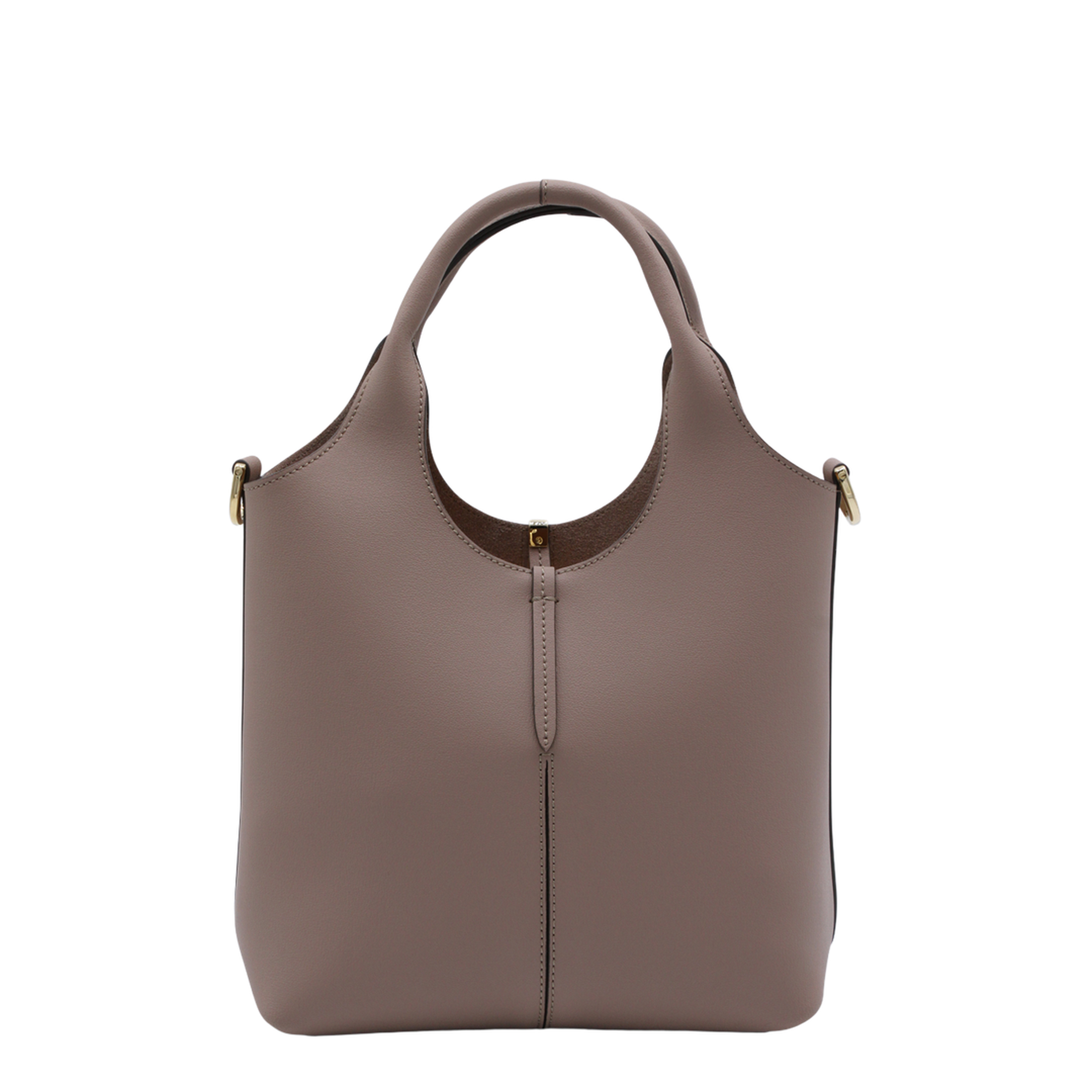 EBR Mini Calfskin Tote Shopping Bag - Natural