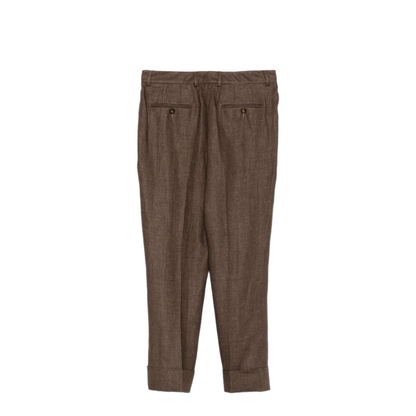 MAYFEYR - INCOTEX - Regular Fit Linen Trousers - 172785D7058611