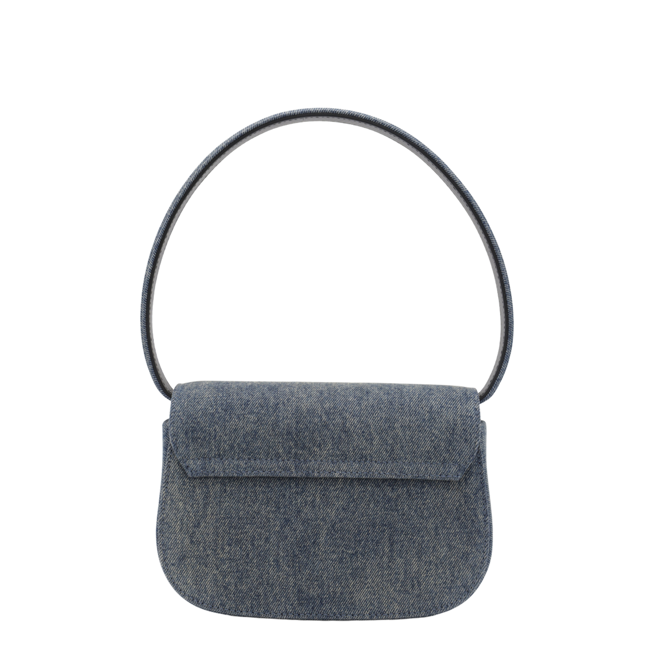1DR Denim Shoulder Bag - Clear Blue
