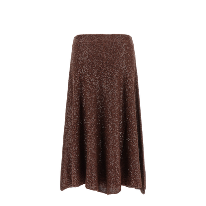 Micro-sequin skirt