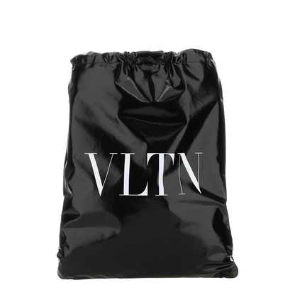 Black Leather VLTN Sack