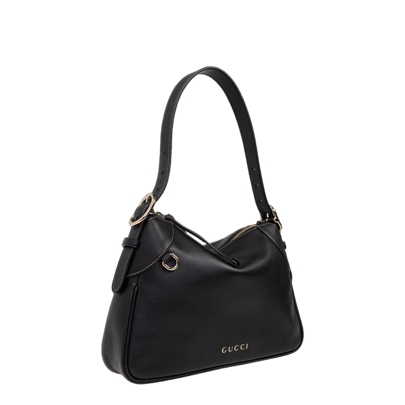 GG Emblem Medium Shoulder Bag