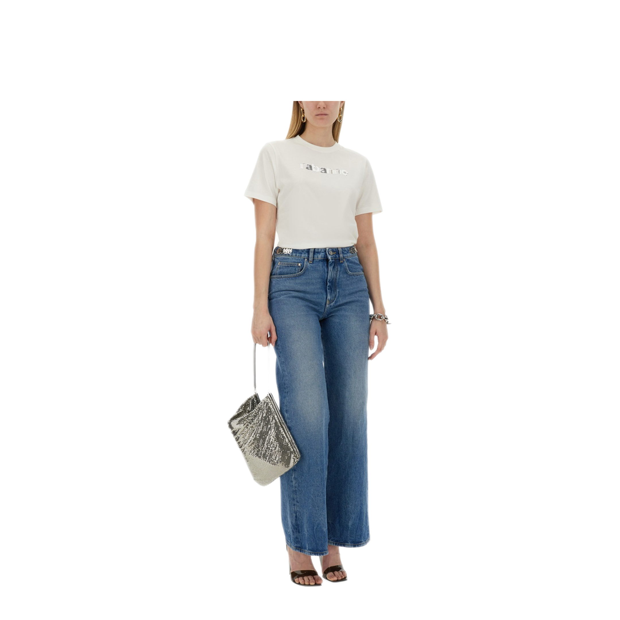 MAYFEYR - RABANNE - Cotton T Shirt With Logo - 24PJTE145CO0481P112