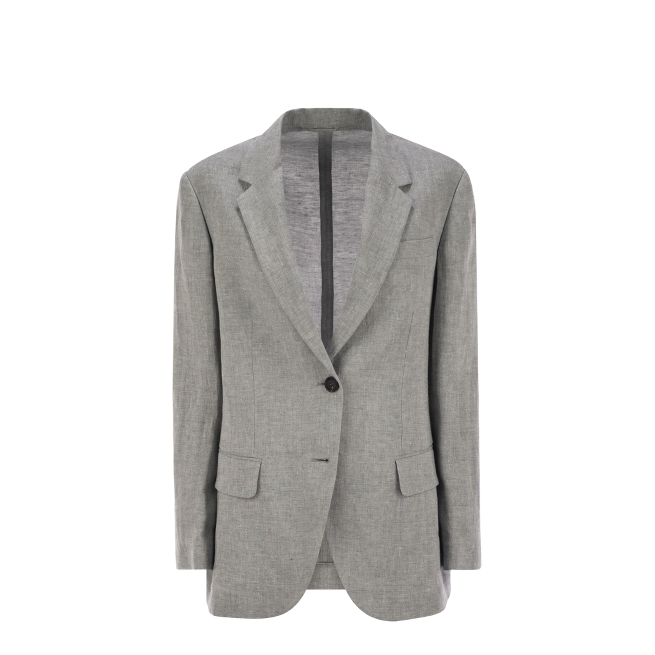 Sparkling Linen Canvas Jacket
