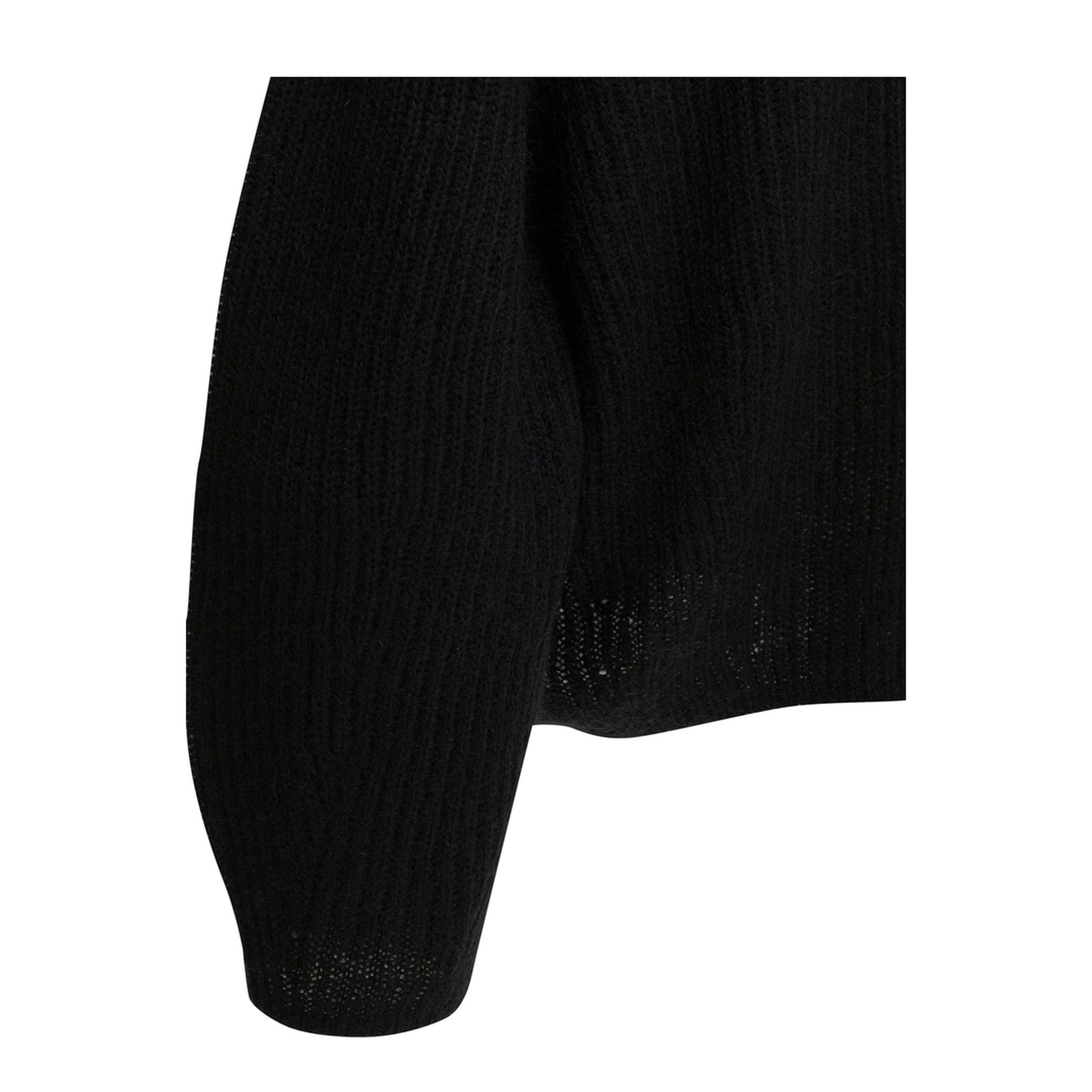 MAYFEYR - Toteme - Mohair Blend Sweater - 261-WRT0652-YA0161-001BLACK
