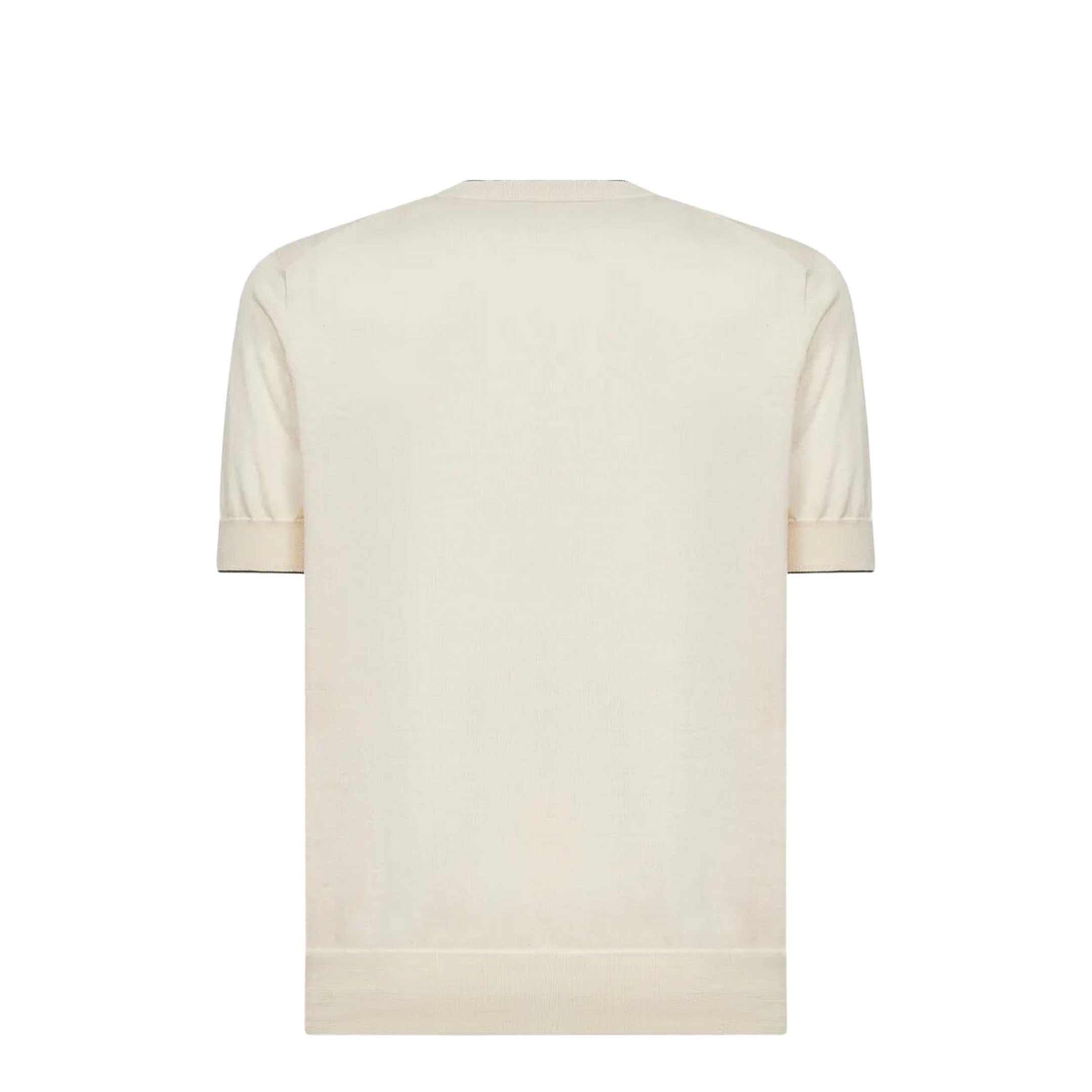 Ribbed T-Shirt - White