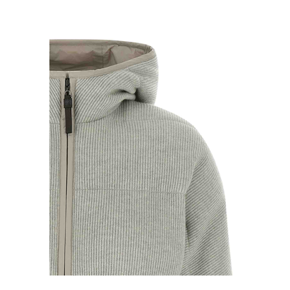 Lame Wool Down Jacket