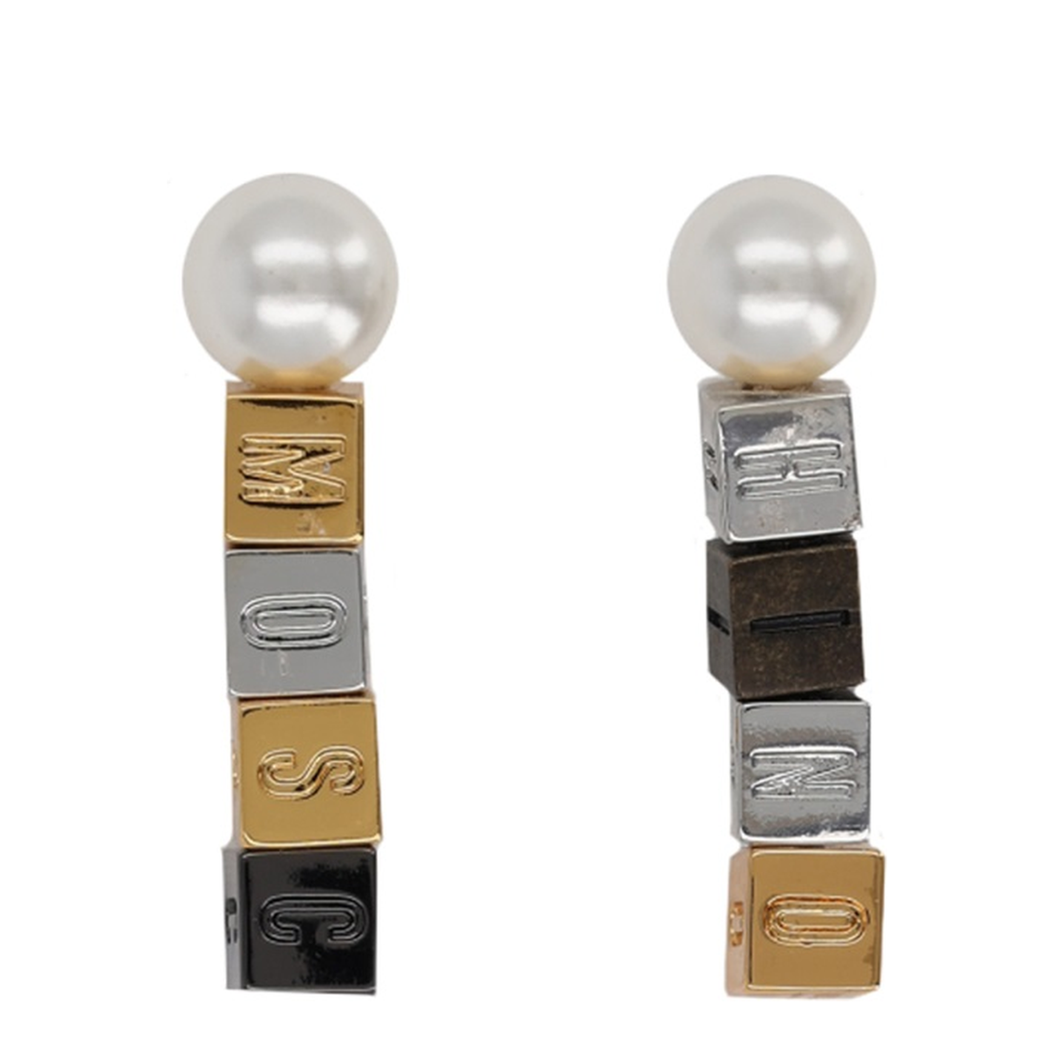 MAYFEYR - Moschino - Earrings With Pearls - 911884101888