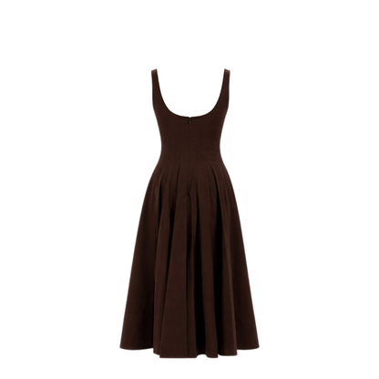 MAYFEYR - Staud - Wells Midi Dress - R24F2101POEART