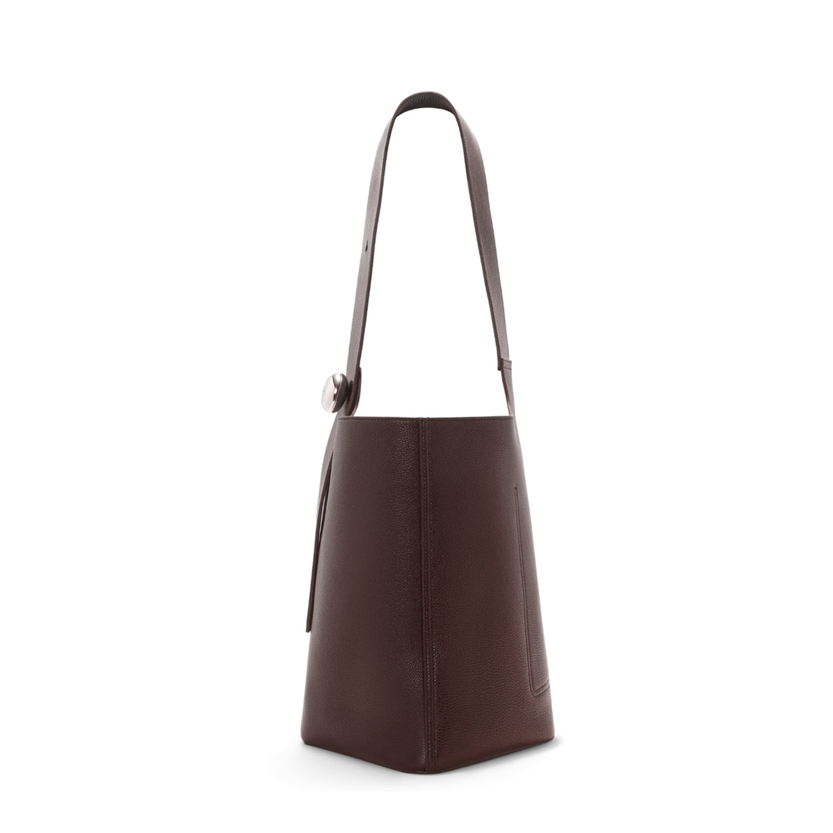 Large Leather Bucket Bag