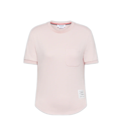 MAYFEYR - Thom Browne - Short Sleeve Tee In Cotton Milano - FJS223AJ0055640