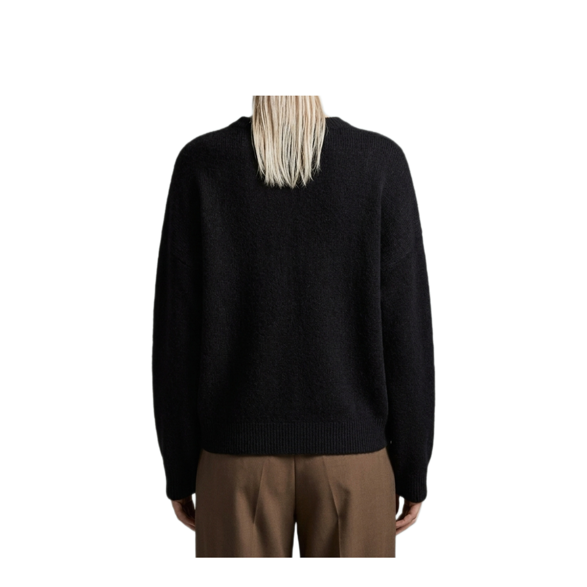 MAYFEYR - Loulou Studio - Black Tristan Sweater - TRISTANLDSBLACK