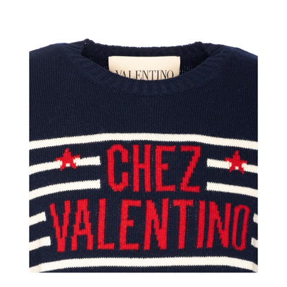 Jacquard Motif Sweater