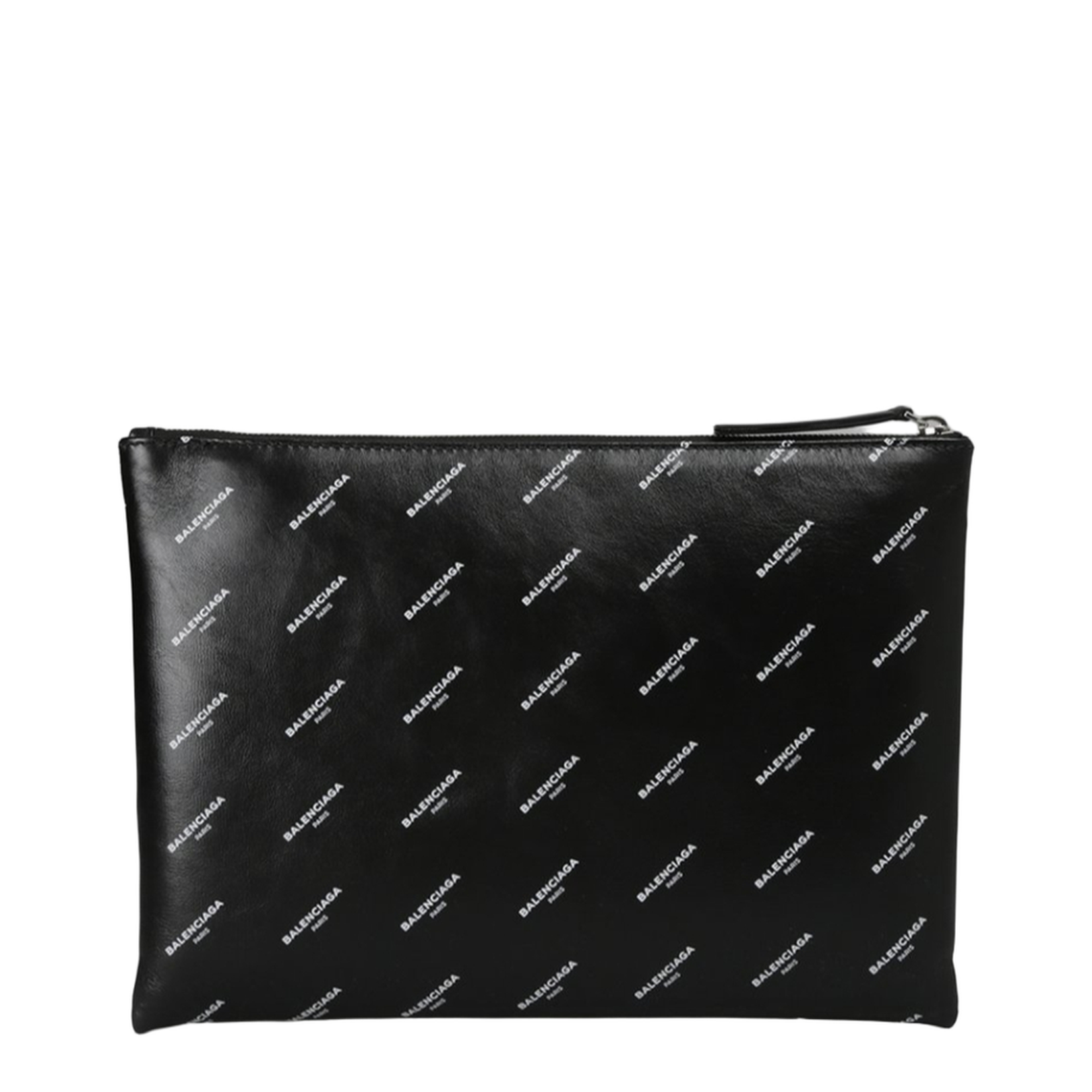 Logo Pattern Clutch Bag