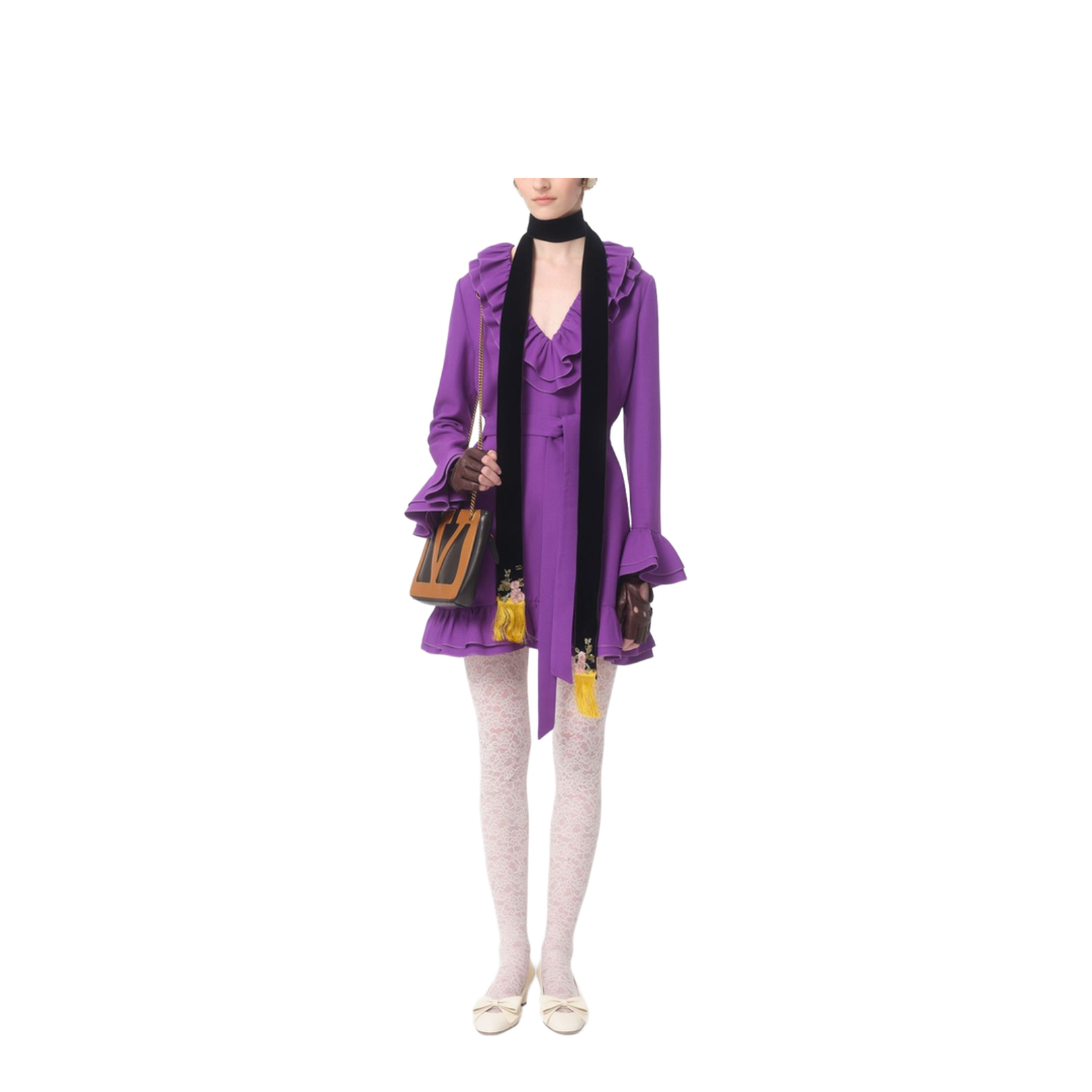 Dress Solid - Fuchsia