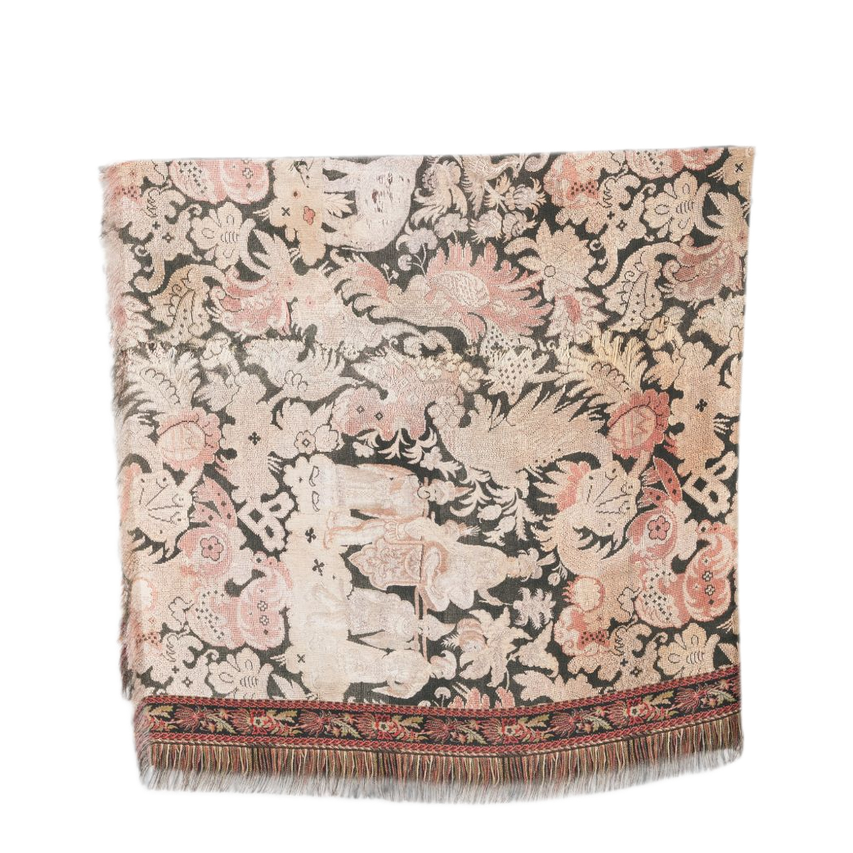 MAYFEYR - Pierre Louis Mascia - Printed Silk Scarf - ALOEUW/SW-135X195S4101518731