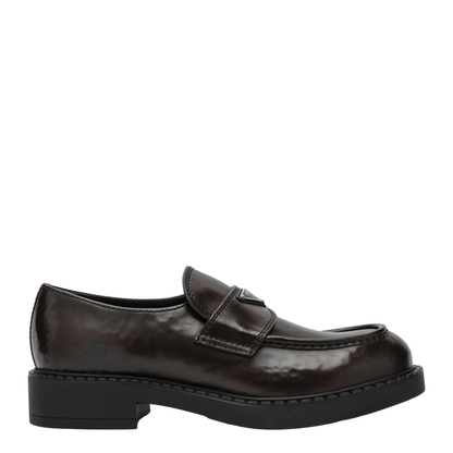 MAYFEYR - Prada - Chocolate Leather Loafers In Brown Leather - 2DE127G0003ZPQF0562