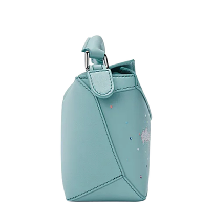 Light Blue Mini Puzzle Bag