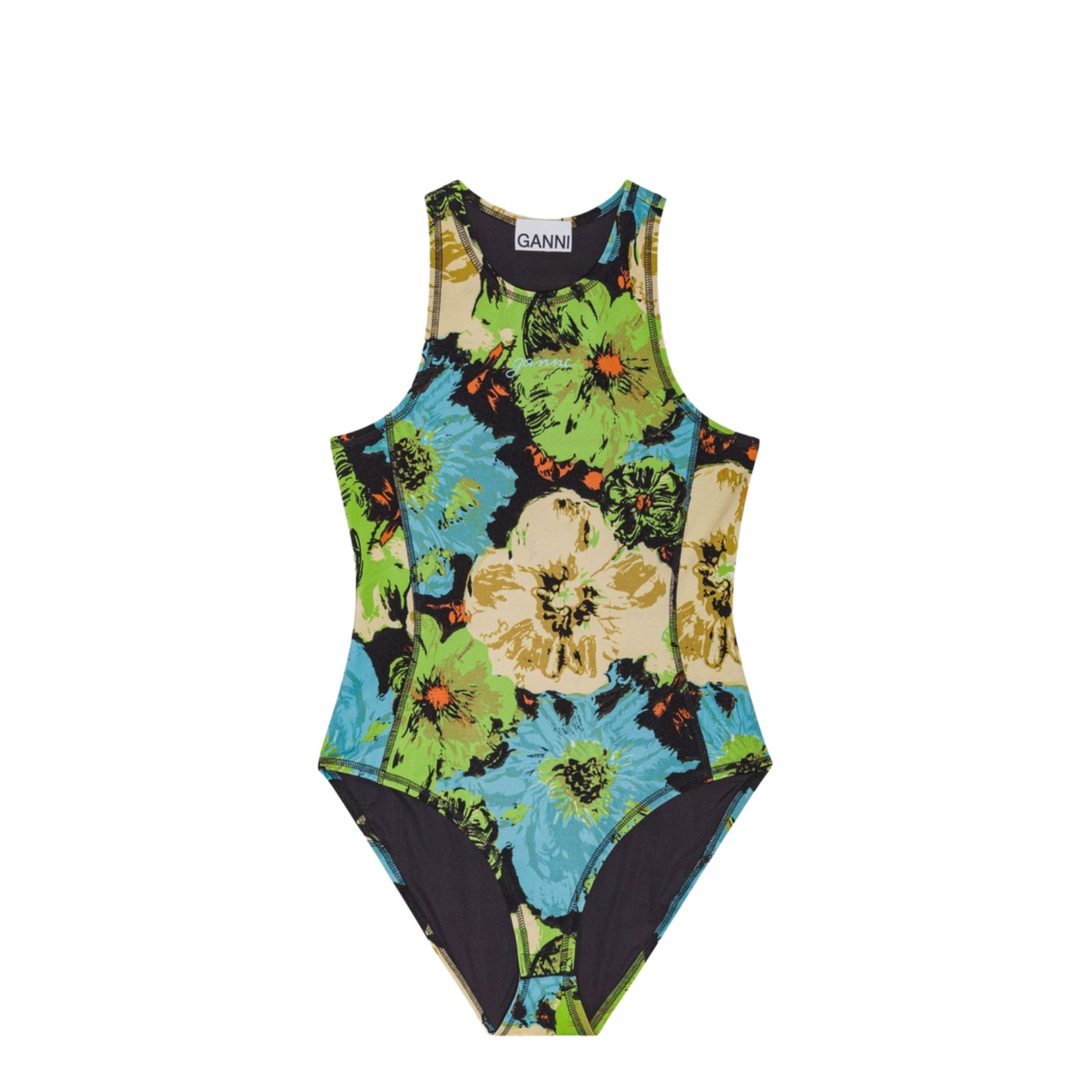 Multicolour Printed Bodysuit