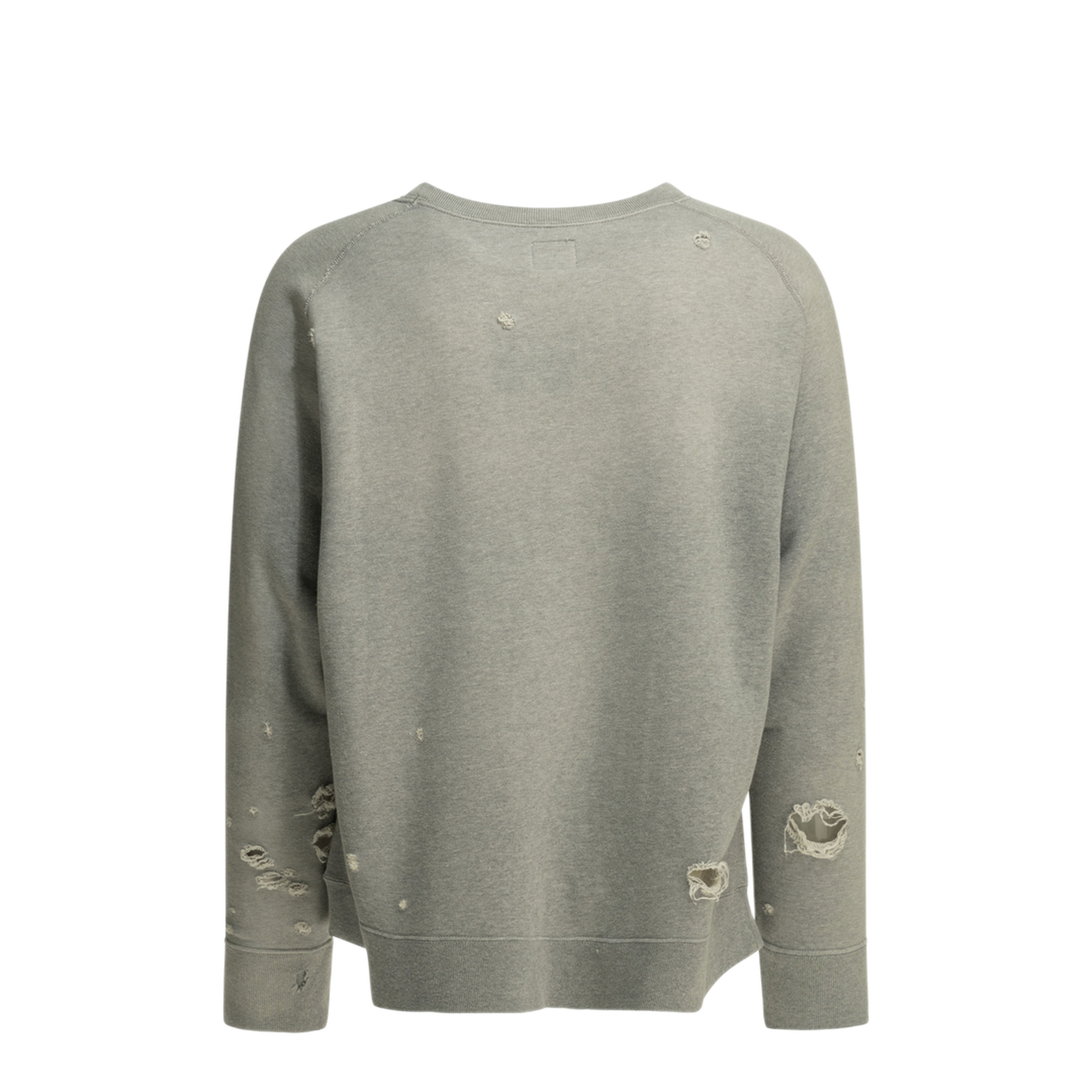 MAYFEYR - Needles - Deconstructed Crewneck Sweatshirt - SX431AHGREY