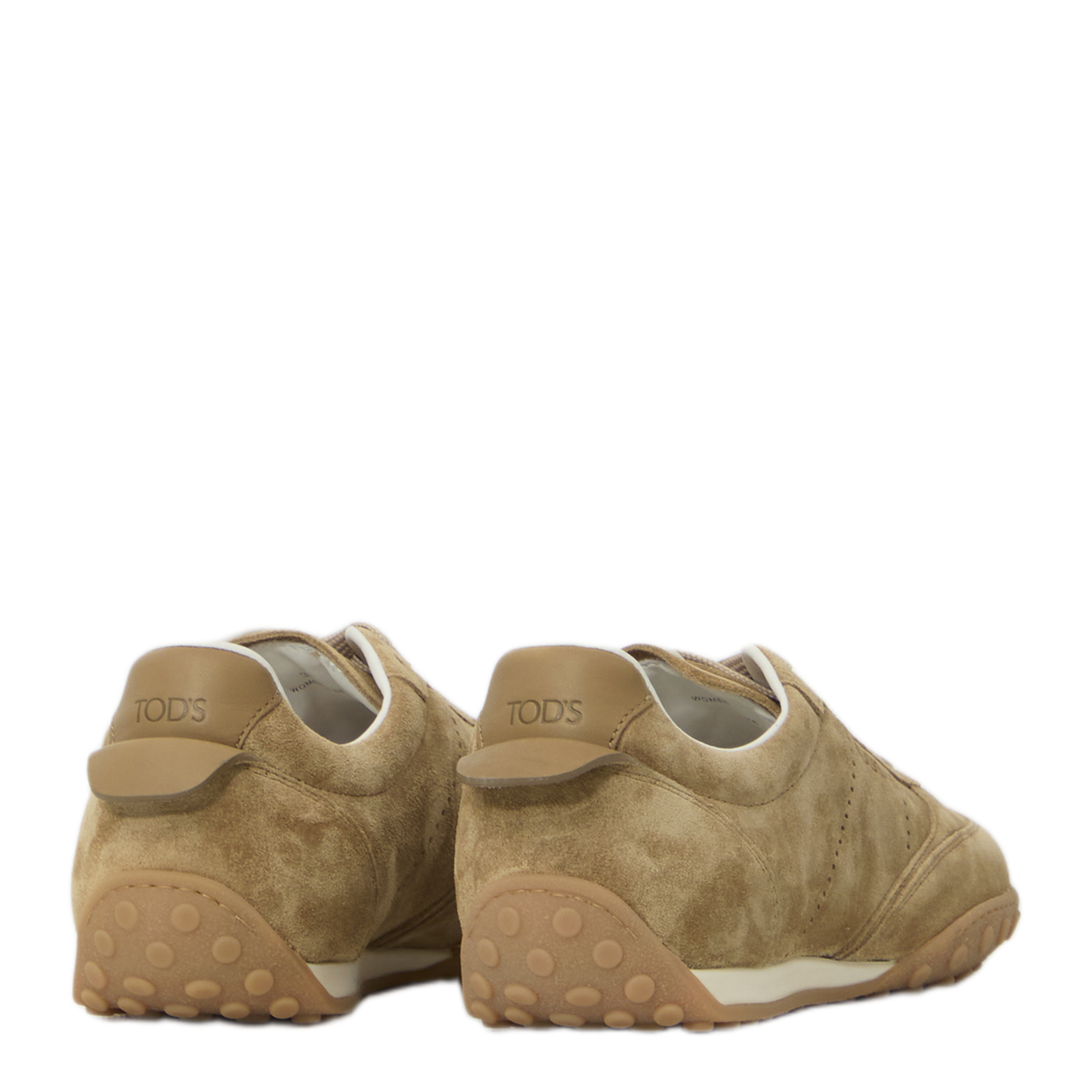 MAYFEYR - Tod's - Cappuccino Suede Sneakers - XXW13M0KO30VKDC806