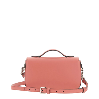 GG Milano Small Leather Crossbody Bags - Coral