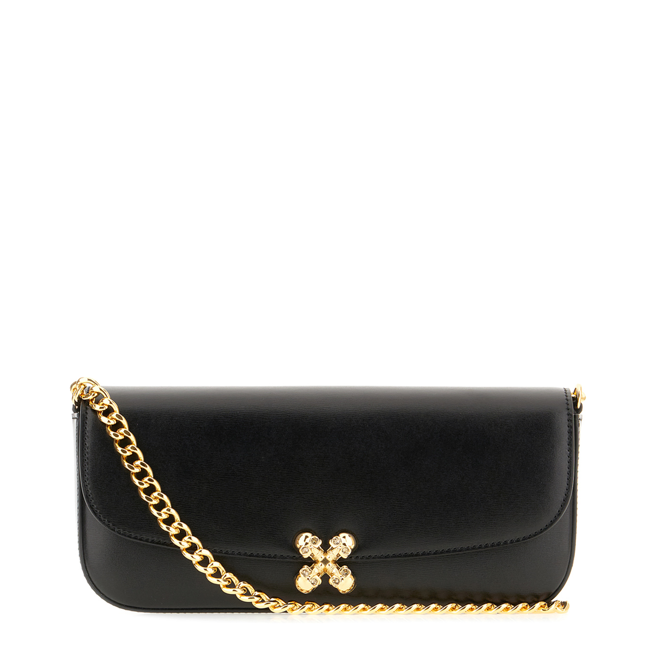 Skull Flower Crossbody Bag