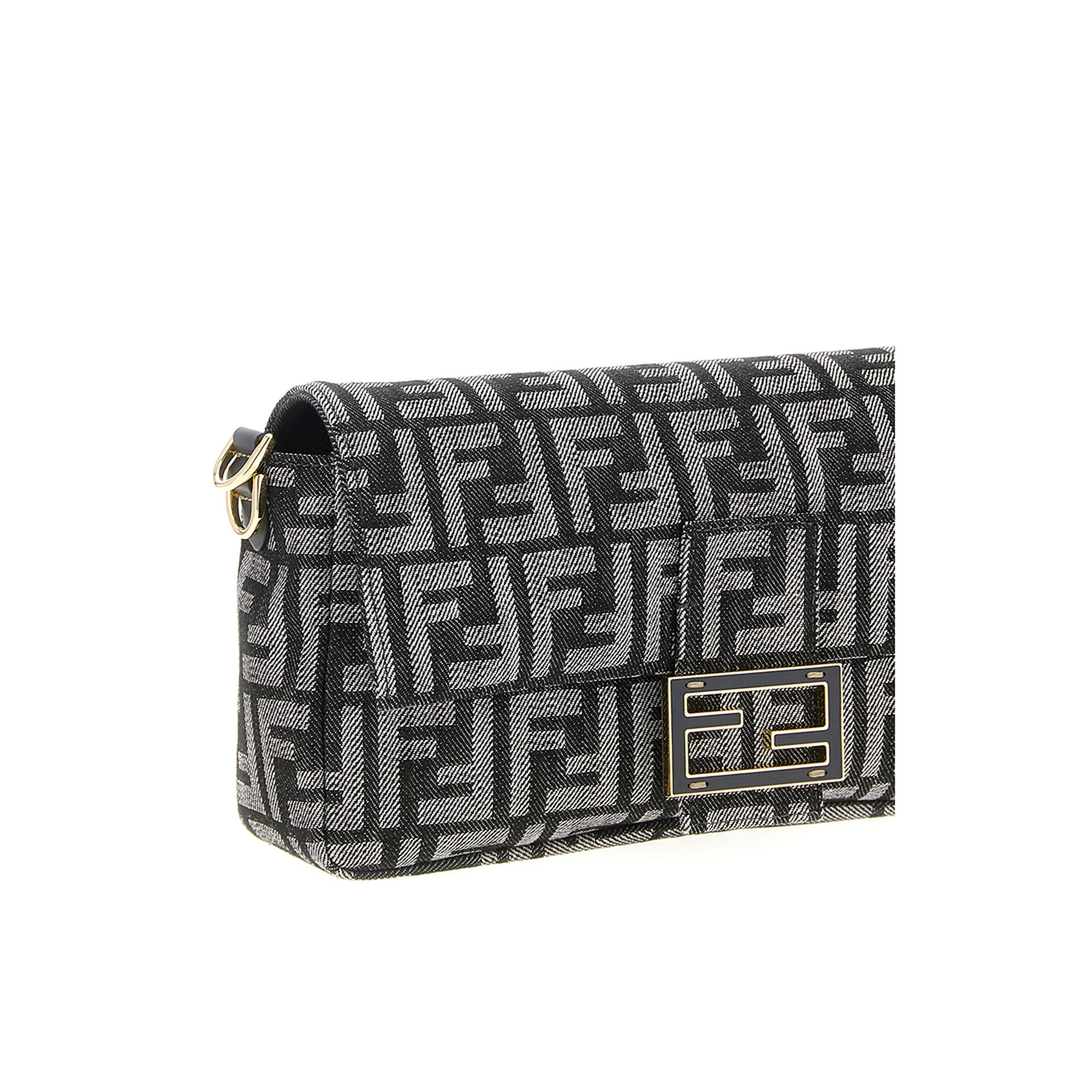 Baguette FF Handbag Gold