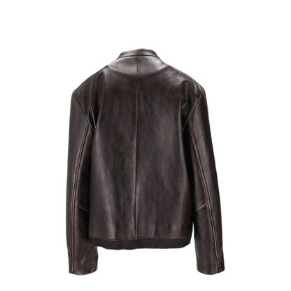 MAYFEYR - Miu Miu - Leather Nappa Old Cap - MPV957SOOO1134F0201