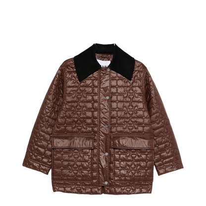 Brown Recycled Nylon Jacket
