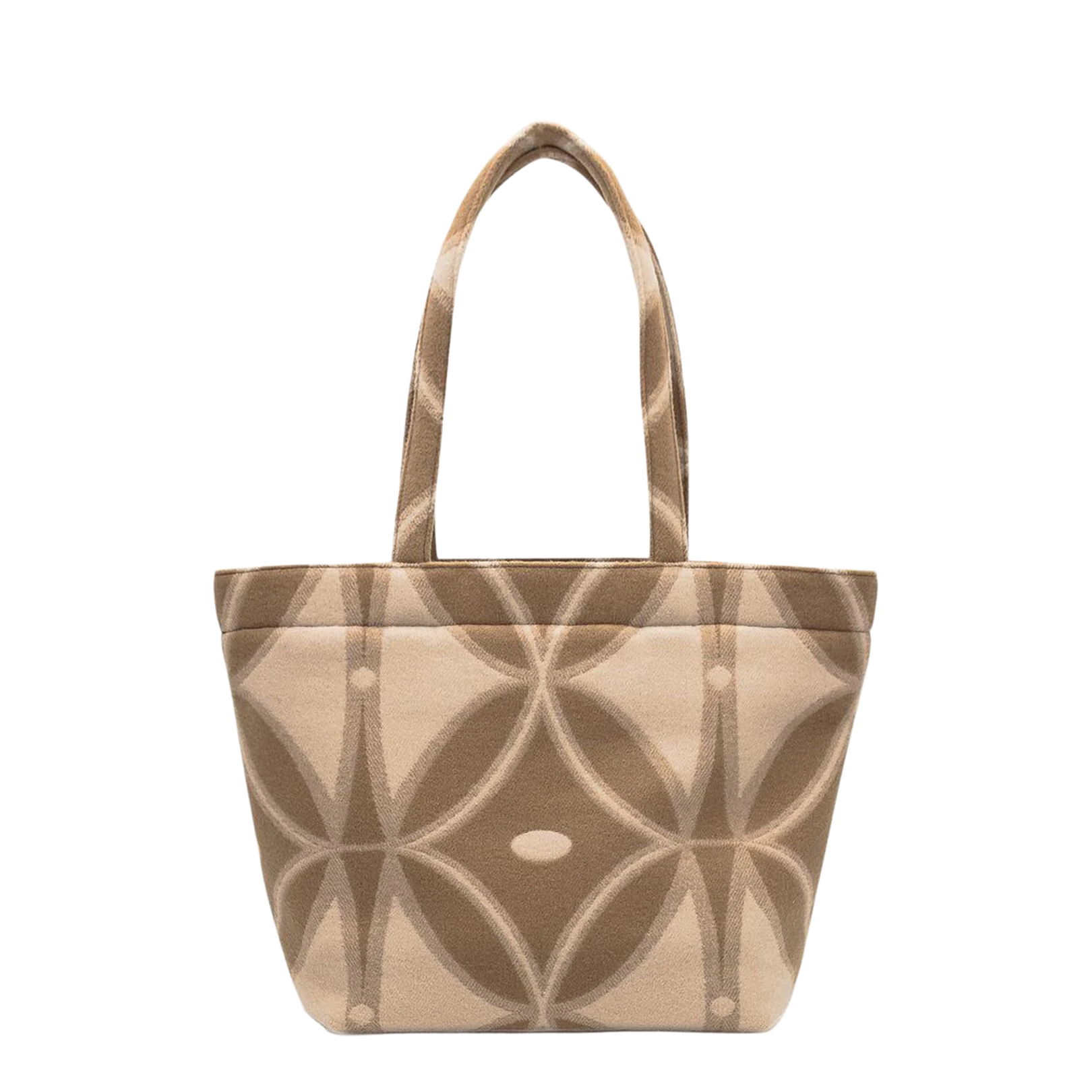 Wool Shopping Bag With Logo